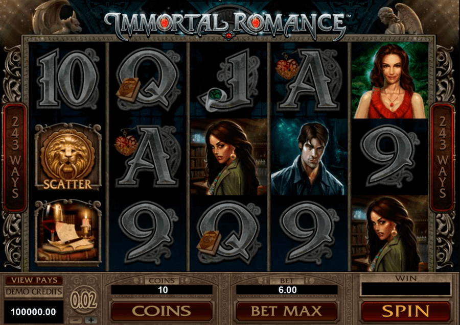 ¿Cómo jugar a la slot Immortal Romance con dinero real_1